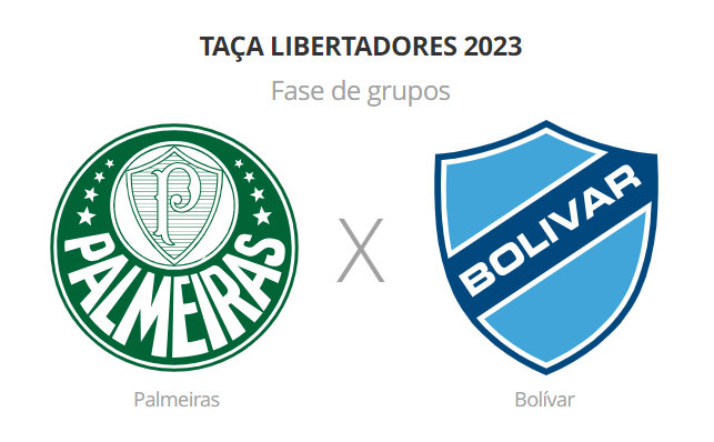 Bolívar x Palmeiras: onde assistir ao vivo, horário e escalações, libertadores