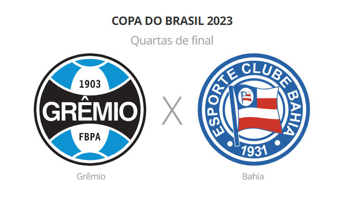 Grêmio x Bahia: onde assistir ao vivo, horário e escalações do jogo de hoje  pela Copa do Brasil - Lance!